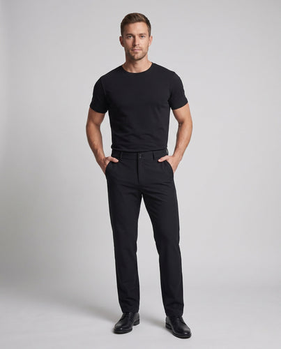 Herren Elegante Stretch Chino Hose Echoarchiv