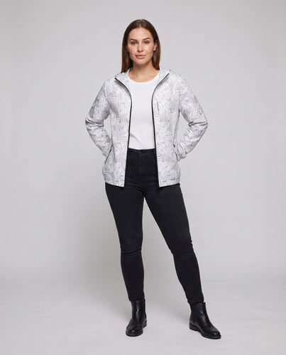 Damen Leichte Windbreaker Jacke Echo Archiv