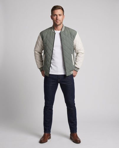 Herren Elegante und Isolierte gepolsterte Jacke Echo Archiv