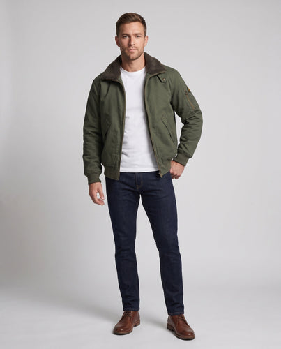 Herren Freize jacket mit Fleece-Futter Echo Archiv