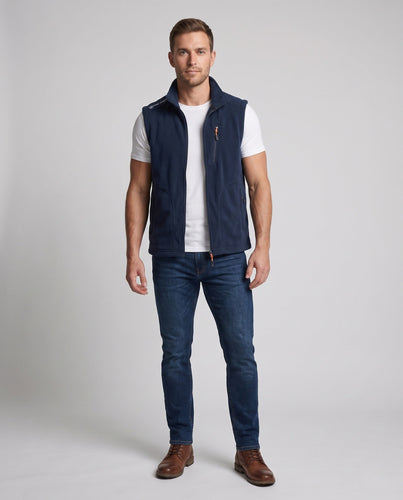 Herren Funktions-Fleece-Weste Echo Archiv