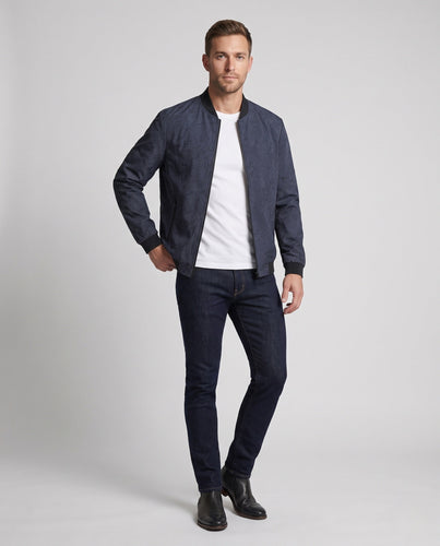 Herrenmode Bomberjacke mit floralem Muster Echo Archiv