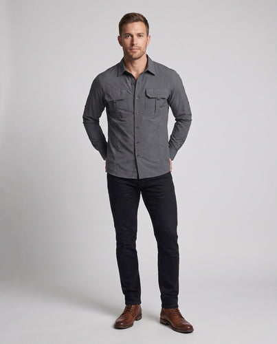 Herren Multifunktionales Outdoor Hemd Jacke Echo Archiv