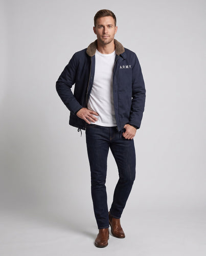 Herren Stylische Übergangsjacke mit Innenfutter Echo Archiv