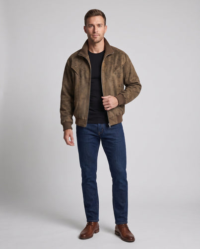 Herren Stylishe Overshirt Jacke Echo Archiv