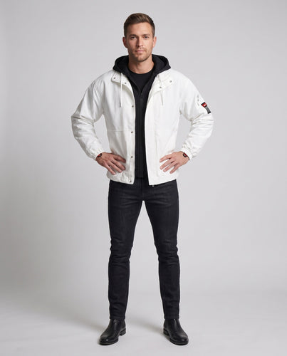 Herren Technische Outdoor-Jacke mit verstellbarer Kapuze Echo Archiv