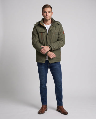Herren Technische und robuster Winterjacke Echo Archiv