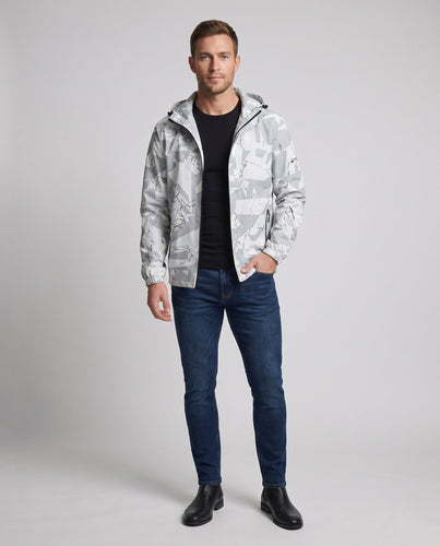 Herren Technische Wasserabweisende Jacke Echo Archiv
