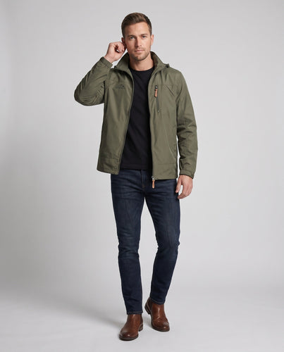 Herren Technische Windbreaker-Jacke Echo Archiv