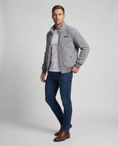 Herren Wärmeisolierte Cordjacke Echo Archiv