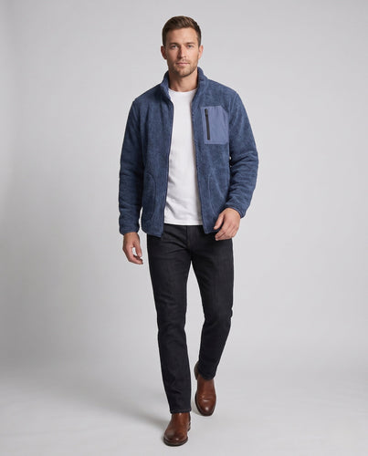 Herren Wärmeisolierte Fleecejacke Echo Archiv