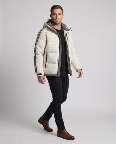 Herren Wärmende Winterjacke Echo Archiv