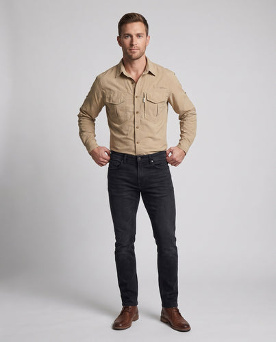 Herren Atmungsaktives Outdoor-Funktionshemd Echo Archiv