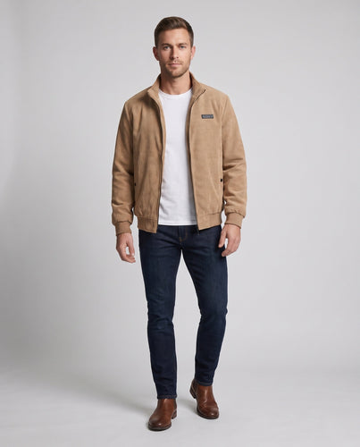 Herren Fleecegefütterte Übergangsjacke Echo Archiv