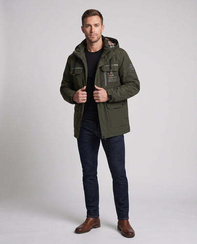 Herren Funktionale Outdoor-Jacke Echo Archiv