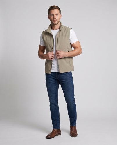 Herren Leichte und Atmungsaktive Outdoor-Weste Echo Archiv