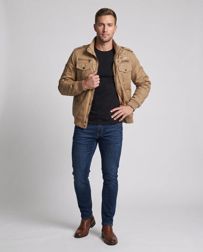 Herren Militärisch inspirierte Utility-Jacke Echo Archiv