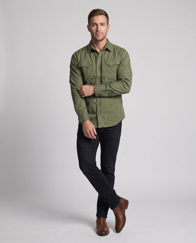Herren Praktisches Utility Hemd Echo Archiv