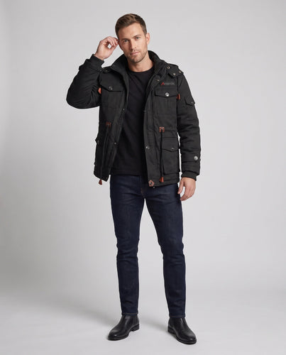 Herren robuste und stylische Feldjacke Echo Archiv