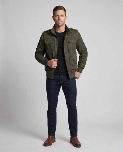 Herren stilvolle Utility-Jacke Echo Archiv