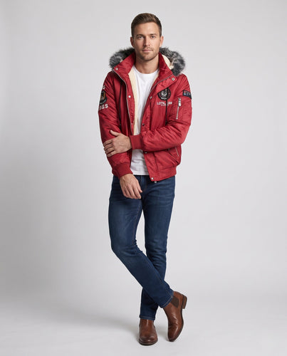 Herren Winterjacke mit Fleecefutter Echo Archiv