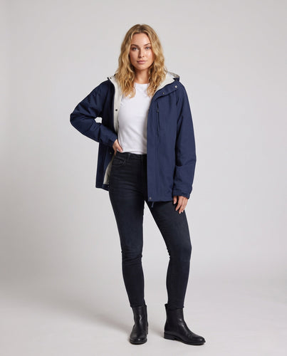 Damen Atmungsaktive Regenjacke Echo Archiv