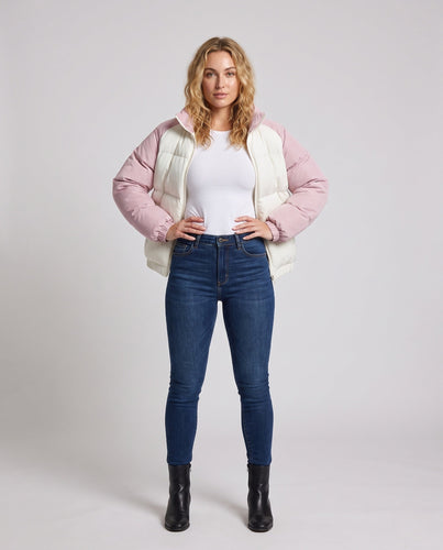 Damen Modische Übergangsjacke mit Steppdesign Echo Archiv
