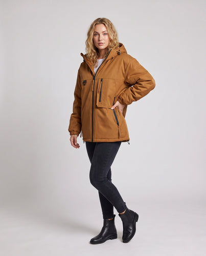Damen Übergröße Winterjacke Echo Archiv
