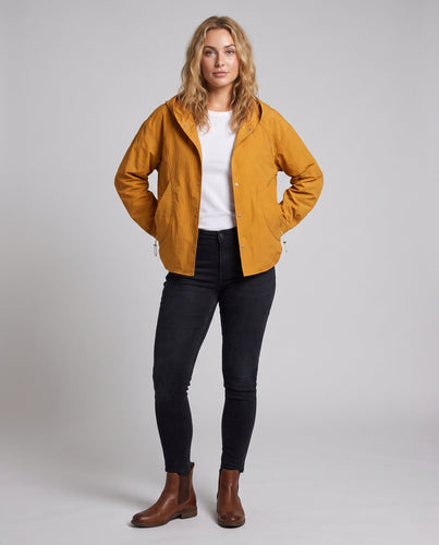 Damen Ultraleichte Regenjacke mit Kapuze Echo Archiv