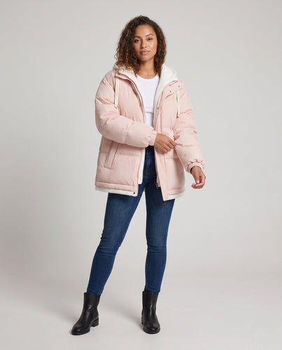 Damen Wattierte Übergangsjacke Echo Archiv