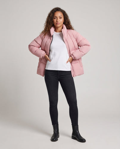 Damen Wattierte Winterjacke Echo Archiv