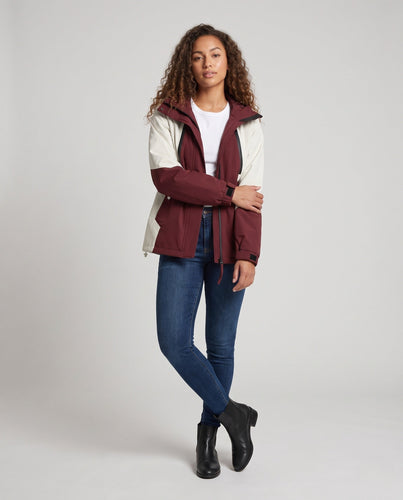 Damen Wetterfeste Übergangsjacke Echo Archiv
