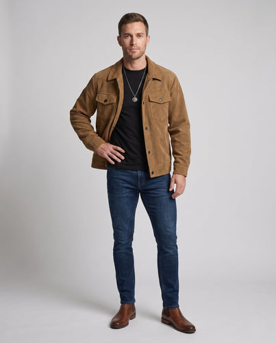 Herren Cordjacke Echo Archiv