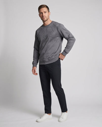Herren Oversize Sweatshirt mit Thermofleece-Innenfutter und Rundhalsausschnitt Echoarchiv