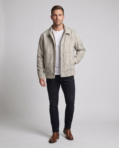 Herren Vintage-Optik Kord-Überhemd mit Sherpa-Innenfutter & aufgesetzten Taschen Echoarchiv