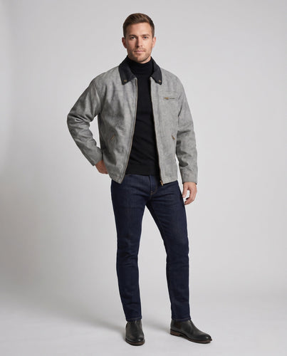 Herren Freizeitjacke mit weichem Fleece-Futter Echo Archiv