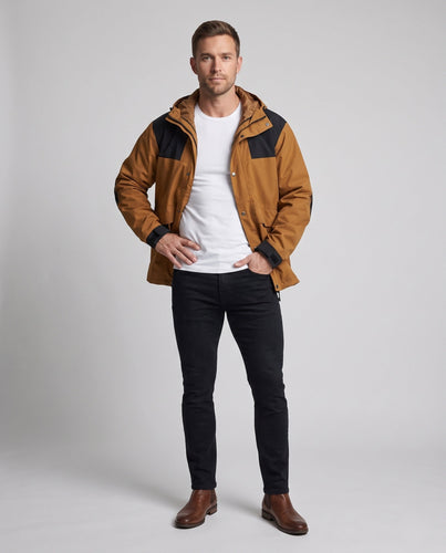 Herren Komfortable Übergangsjacke Echo Archiv