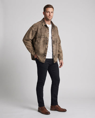 Herren Lässige Jeansjacke Echo Archiv