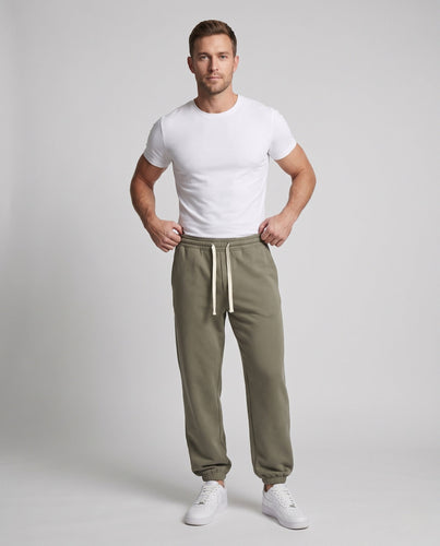 Herren Lässige Jogginghose mit elastischem Bund und Hosentaschen Echo Archiv