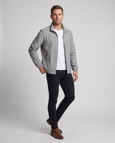 Herren Leichte Sommerjacke mit sportlichem Schnitt Echo Archiv