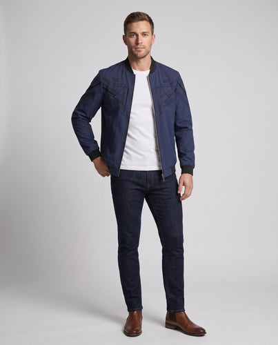 Herren Modische Bomberjacke Echo Archiv 1788321898