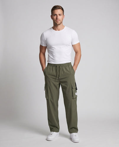 Herren Modische Cargo-Hose mit praktischen Taschen Echo Archiv
