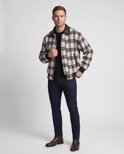 Herren Modische Karojacke Echo Archiv