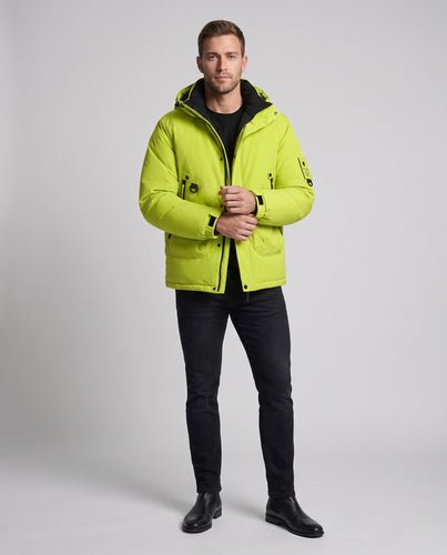 Herren Modische Winterjacke Echo Archiv