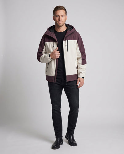 Herren Sportliche Jacke mit hohem Kragen Echo Archiv