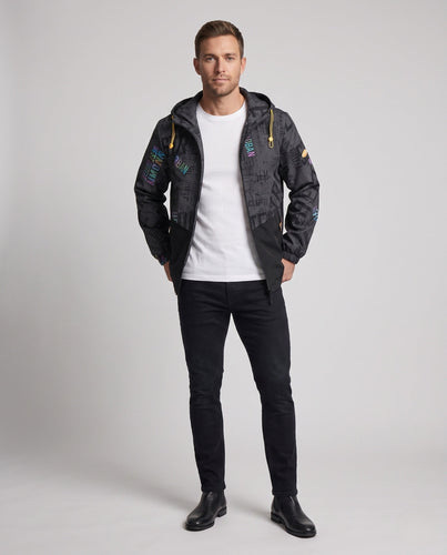Herren Sportliche Multifunktionsjacke Echo Archiv