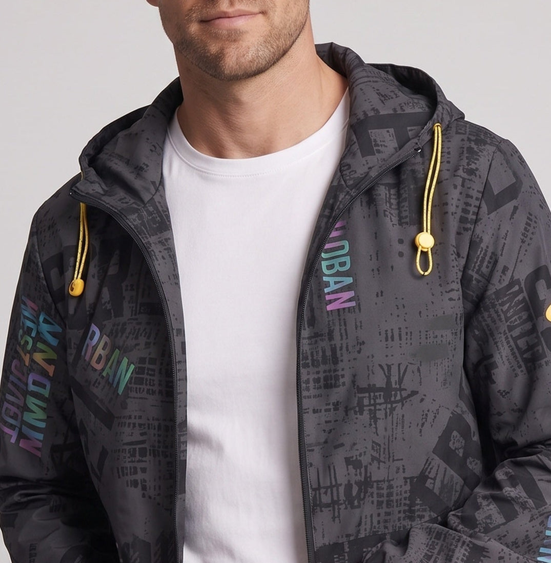 Herren Sportliche Multifunktionsjacke Echo Archiv