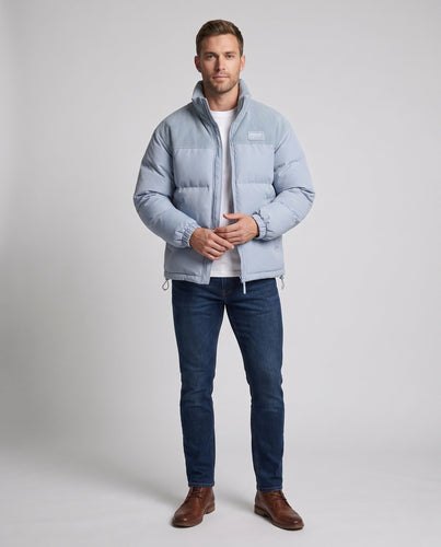 Herren Bequeme und stilvolle Steppjacke Echo Archiv