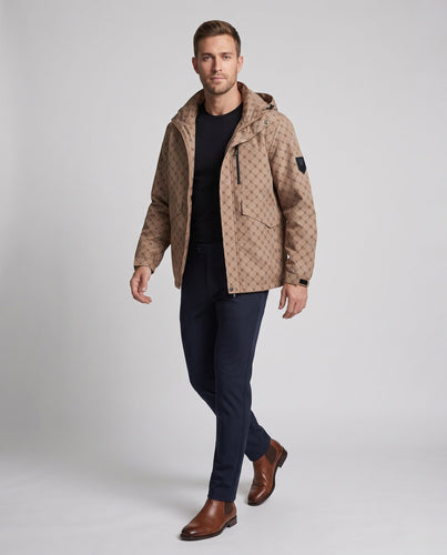 Herren Funktionale Outdoor-Jacke Echo Archiv