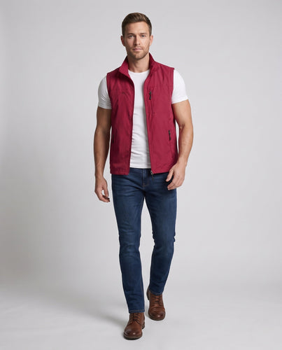 Herren Funktionale Steppweste Echo Archiv